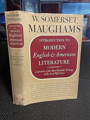 Introduction to Modern English & American Literature A Selection of the Most Readable Writing of ...