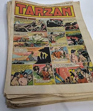 Lot de 28 journaux "Tarzan le grand magazine d'aventures": N° 94-97-98-99-102-103-153-172-173-184...