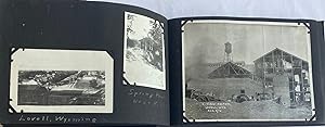 COLORADO WYOMING MIDWEST 1912-1919 PHOTO ALBUM
