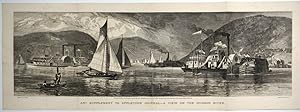 A View on the Hudson River: Art Supplement to Appletons' Journal . engraving