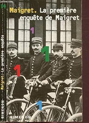 La Premiere Enquete De Maigret (Folio)