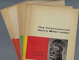 International Henry Miller Letter: No. 3, Augustus 1962, No. 4, December 1962, No.5, August 1963,...