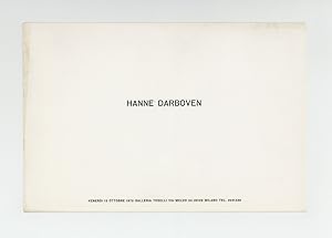 Exhibition card: Hanne Darboven (opens 13 October 1972)