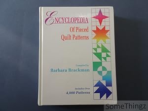 Encyclopedia of Pieced Quilt Patterns. includes over 4,000 Patterns.