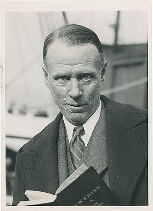 Original photograph of Sinclair Lewis in New York, circa 1931