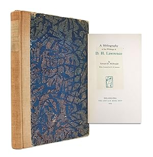 A Bibliography of the Writings of D.H. Lawrence. With a Foreword ("The Bad Side of Books", pp. 9-...