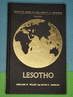 Lesotho (World Bibliographical Series Volume 3)