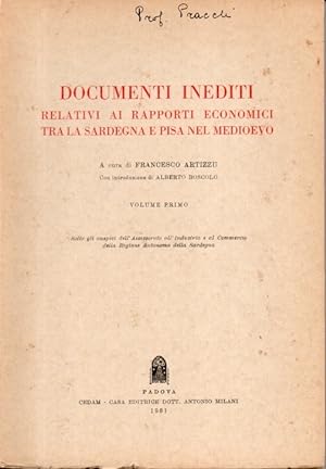 Documenti inediti relativi ai rapporti economici tra la Sardegna e Pisa nel Medioevo