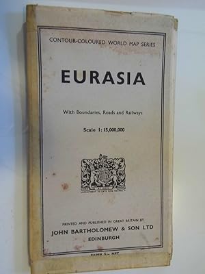 EURASIA With bonduaries, Roads and Railways