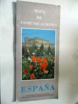 ESPANA MAPA DE COMUNICACIONES