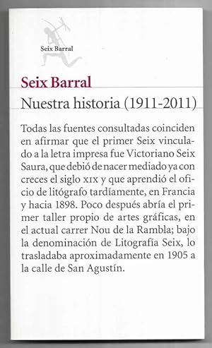 Seix Barral Nuestra historia ( 1911 - 2011 )