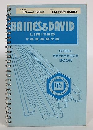 Baines & David Limited Steel Referene Book