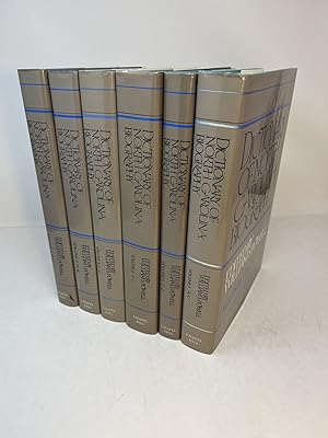 DICTIONARY OF NORTH CAROLINA BIOGRAPHY 6 Volumes Complete