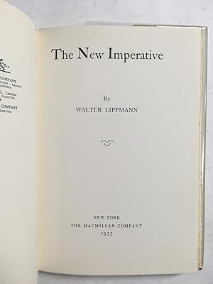 The New Imperative