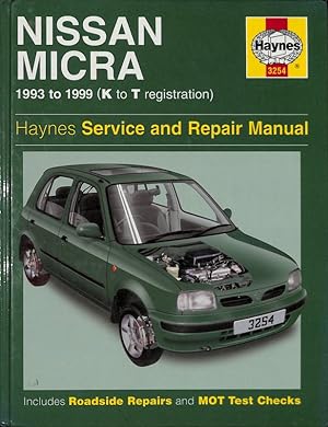 Nissan Micra (K11 series) Service and Repair Manual. 1993 to 1999 (K to T registration)