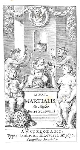 [Epigrammata] ex museo Petri Scriverii.Amstelodami, typis Ludovici Elzevirii, 1650.
