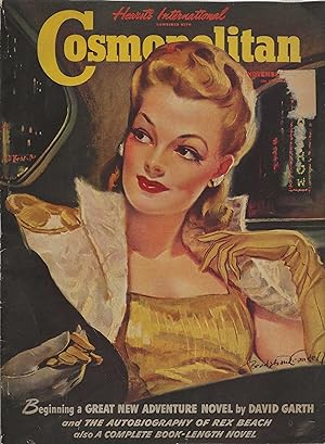 Cosmopolitan Magazine November 1940 Bradshaw Crandall Cover, Rex Beach!