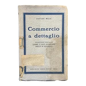 Davide Mele - Commercio a dettaglio - Firma e dedica dell'Autore