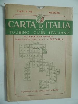CARTA D'ITALIA DEL TOURING CLUB ITALIANO Foglio N. 20 ZARA
