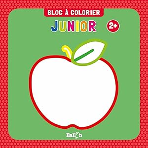 Bloc à colorier junior 2+ (pomme) (Bloc à colorier junior 1)