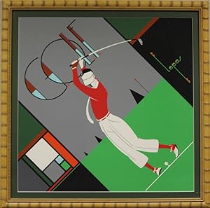 Art Deco Golfer