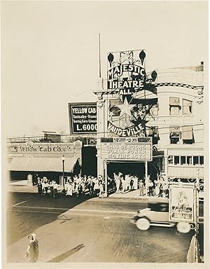 Original photograph of the Majestic Theatre in Fort Worth, Texas, circa 1926