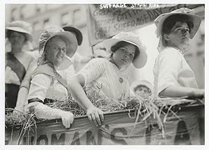 Suffragettes 1913 Empire City Park Fair Yonkers American Postcard