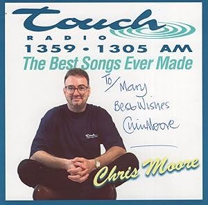 Chris Moore Touch Radio Red Dragon Welsh Head Of Music Hand Signed Photo