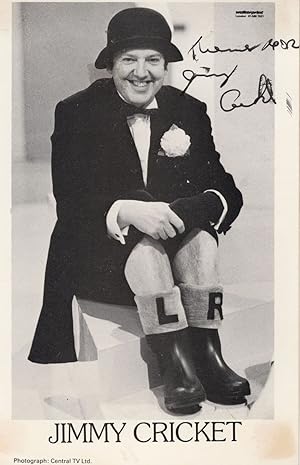 Jimmy Cricket Vintage Hand Signed Photo
