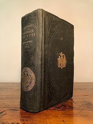 Manual of the Corporation of the City of New-York 1864 - INSCRIBED Presentation Copy