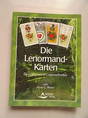 4 Bücher Lenormand-Karten + Mme. Lenormand + . Schicksals-Timer + . karten Deutung