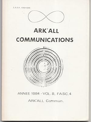 Ark'all communications 8/4