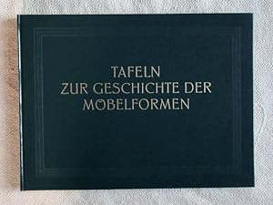 Tafeln zur Geschichte der Möbelformen.