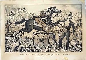 Battle of Resaca de la Palma - May 9th 1846. Capture of Gel. Vega by the gallant Capt. May