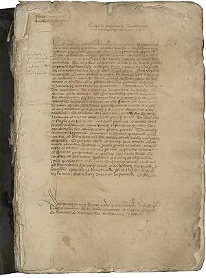 Administrative Records from the Chapter of the CathÃ drale Saint-Trophime; in Latin, manuscript o...