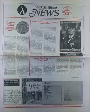 Lambda Rising News. Winter 1994