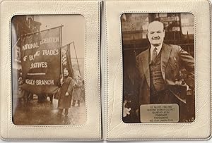 TWO PHOTOGRAPHS OF LEO MCGREE