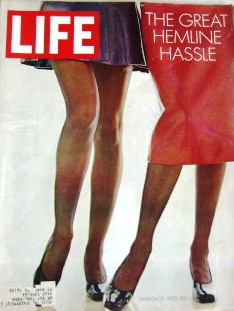 Life Magazine March 13, 1970 - Cover: The Great Hemline Hassle