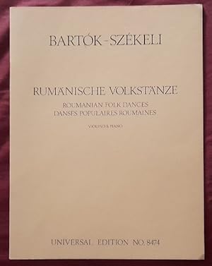 Rumänische Volkstänze / Roumanian Folk Dances / Danses Populaire Roumaines (Transkription für Vio...
