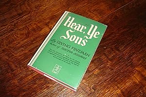 Hear, Ye Sons - First Modern Library Edition stated - ML# 130.2