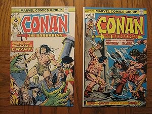 Marvel Comics Conan the Barbarian #52 & 53 1975 9.0