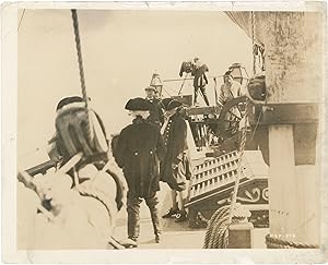 Treasure Island (Original photograph of Maurice Tourneur on the set of the 1920 film)