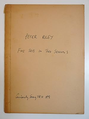 Five Sets in Two Sessions (The Curiously Strong vol. 4 no. 8 (Summer 1973))