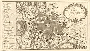 Plan de la ville et Cité de St. Francois de Quito [Plan of the town and old city of San Francisco...