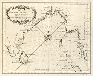Carte du Golphe de Bengale tiré de la Carte de l'Océan Oriental, Publiée par Ordre de Mgr le Comt...