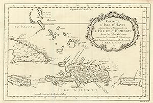 Carte de IIsle dHayti, aujourdhui lEspagnole ou I'Isle de Saint Domingue avec les Isles voisi...