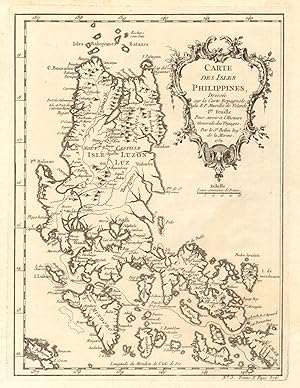 Carte des Isles Philippines, dressée sur la carte Espagnole du R.P. Murillo de Velarde, 1re Feuil...