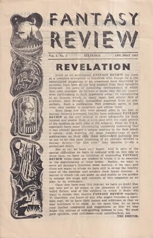 Fantasy Review Volume I Number 2: April / May 1947