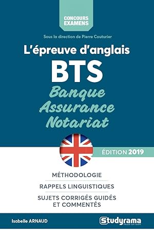 L'épreuve d'anglais BTS Banque assurance notariat: concours examens 2019