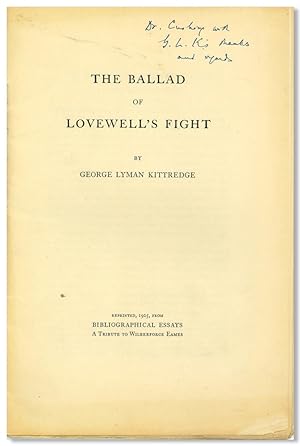 THE BALLAD OF LOVEWELL'S FIGHT